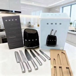 طقم سكاكين  سميج smeg holder