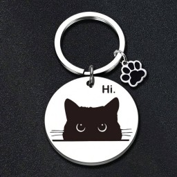 سلسلة مفاتيح قطة Keychain Cat