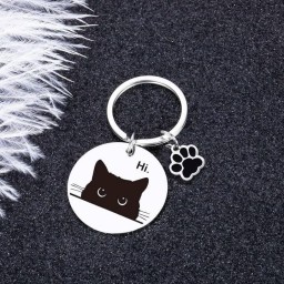 سلسلة مفاتيح قطة Keychain Cat
