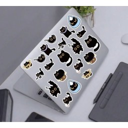 لفة ملصقات حيوانات القطط Cat Sticker Roll