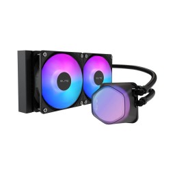 مبرد سائل Cooler Master Elite Liquid 240 ARGB – أسود Cooler Master Elite Liquid 240 CPU AIO Cooler