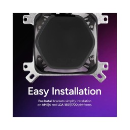 مبرد سائل Cooler Master Elite Liquid 240 ARGB – أسود Cooler Master Elite Liquid 240 CPU AIO Cooler