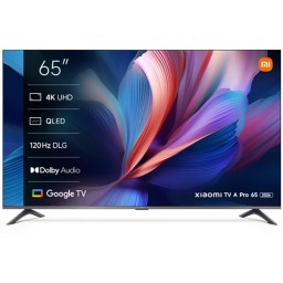 شاشة شاومي 65-انج فئة TV A Pro - سمارت 4K QLED - 120 هيرتز - جوجل تي في - موديل 2026 Xiaomi 65-Inch TV A Pro - Smart 4K QLED - 120Hz - Google TV - 2026 Model