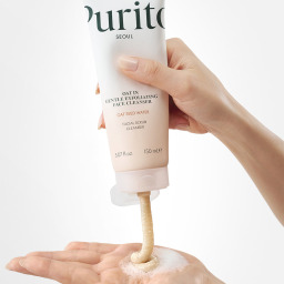 غسول رغوي بالشوفان مقشر لطيف 150 مل Oat-in Gentle Exfoliating Foaming Facial Cleanser 150ml