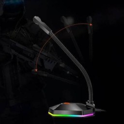 مايكروفون ميتيون  MC13 USB – إضاءة RGB قابل للتعديل Meetion MC13 USB Microphone - RGB - Adjustable