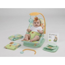 كرسي مواليد قابل للطي من "ماستيلا" (مع موسيقى واهتزاز) Mastela Fold-Up Infant Seat with Music & Soothing Vibration