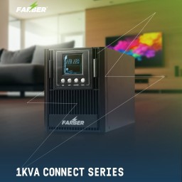 مزود طاقة احترافي Farber Online UPS 1KVA Connect Series Farber Online UPS 1KVA Connect Series