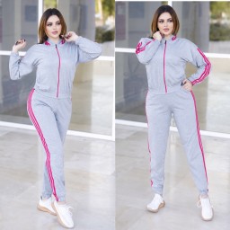 تراك رياضي نسائي قطن Women's cotton tracksuit Sport