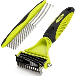 فرشاة إزالة تساقط الشعر Pecute Pet Brush