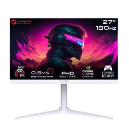 شاشة ألعاب GAMEON GOA27FHD190IPS Artic Pro Series قياس 27 إنج FHD IPS 190Hz GAMEON GOA27FHD190IPS Artic Pro Series 27" FHD IPS Gaming Monitor 190Hz