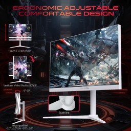 شاشة ألعاب GAMEON GOA27FHD190IPS Artic Pro Series قياس 27 إنج FHD IPS 190Hz GAMEON GOA27FHD190IPS Artic Pro Series 27" FHD IPS Gaming Monitor 190Hz