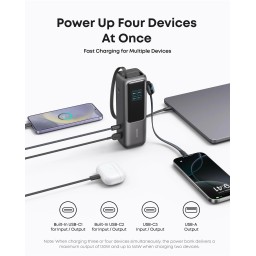 أنكر A1695H11 – بنك طاقة 25000mAh بقدرة 165 واط ANKER POWER BANK A1695H11  25000 MAH 165w