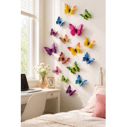 فراشات 3D 3D butterflies