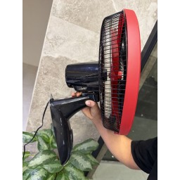 مروحة جدارية مقاس 16 إنج مع ريموت ومؤقت 7 ساعات 16-Inch Wall Fan with Remote Control & 7-Hour Timer
