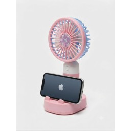 مروحة التبريد الذكية متعددة الاستخدامات مع حامل هاتف Portable Smart Cooling Fan with Phone Stand - Summer Essential