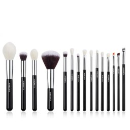 سيت فرش مكياج  - 15 قطعة للوجه والعيون Professional Makeup Brushes Set - 15 Pcs Face & Eye