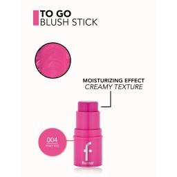 بلاشر ستيك كريمي لامع Flormar To Go Shimmer Cream Blush Stick