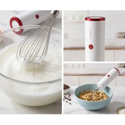 محضرة طعام كهربائية لا سلكية 2x1مع خفاقة 2-in-1 Cordless Electric Food Processor with Whisk