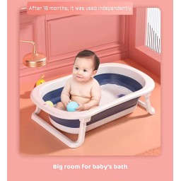 حوض استحمام الاطفال القابل للطي Foldable baby bathtub