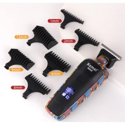 ماكينة حلاقة شعر احترافية للرجال لاسلكية KEMEI KM-MAX5090