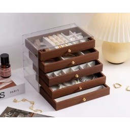 بوكس اكسسوارات خشبي Wooden accessory box