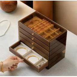 بوكس اكسسوارات خشبي Wooden accessory box