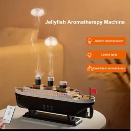 مبخره مائية شكل باخرة Water incense burner shaped like a steamer