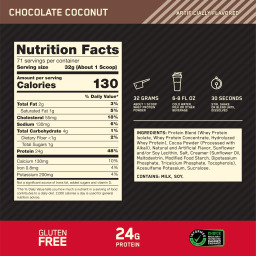 غولد ستاندرد 100% بروتين مصل الحليب موكا كابتشينو 2.27 كغم Gold Standard 100% Whey Protein Powder Mocha Cappuccino 2.27Kg