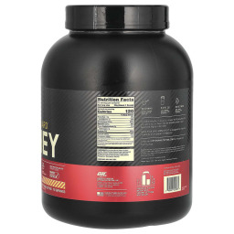 غولد ستاندرد 100% بروتين مصل الحليب بنكهة الفراولة والموز - 2.27 كغم Gold Standard 100% Whey Protein Powder - Strawberry Banana 5 lb