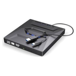Fantom 5-IN-1 DVD-RW External USB 2.0 (Type-C) Fantom 5-IN-1 DVD-RW External USB 2.0 (Type-C)