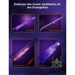 مصباح حائط للألعاب Govee H6063281 X Evangelion Govee H6063281 X Evangelion Gaming Wall Light