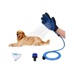 قفازات تدليك استحمام الحيوانات الأليفة Pet Bathing Massaging Gloves