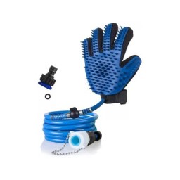 قفازات تدليك استحمام الحيوانات الأليفة Pet Bathing Massaging Gloves