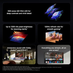 تلفزيون شاومي S Mini LED 2026 - 65 بوصة - QLED - Google TV 70472-Xiaomi TV S Mini Led 65 2026