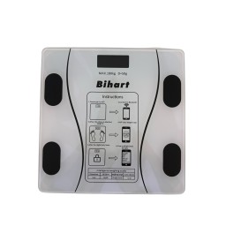 ميزان الكتروني ذكي من بيهارت  لقياس الوزن مع تطبيق موبايل للتتبع Behart Smart Electronic Weight Scale with Mobile Tracking App