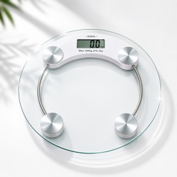 ميزان الكتروني رقمي  زجاجي عصري Modern digital glass electronic scale
