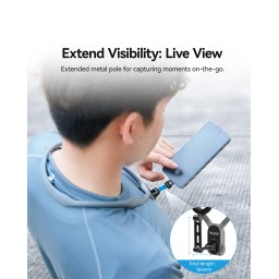 ستاند تصوير  للتليفون للرقبة بمنظور الشخص الاول neck phone stand  photography for mobile