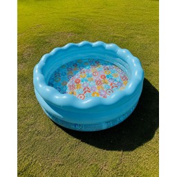 مسبح نفخ متموج wavey edge pool