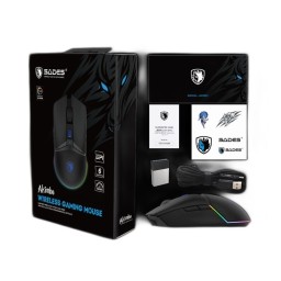 ماوس ألعاب لاسلكي سيدس أكيمبو S18 RGB SADES Akimbo S18 Wireless RGB Gaming Mouse