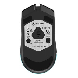 ماوس ألعاب لاسلكي سيدس أكيمبو S18 RGB SADES Akimbo S18 Wireless RGB Gaming Mouse
