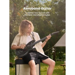 كيتار ذكي AeroBand Smart Guitar With Silicone Strings, Detachable Fretboard, Headphone Jack, Built-in Speaker and Drum system AeroBand Smart Guitar With Silicone Strings, Detachable Fretboard, Headphone Jack, Built-in Speaker and Drum system