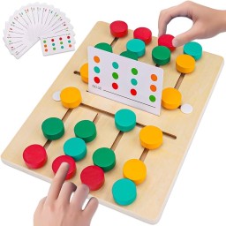 لعبة تحدي السرعة والألوان - شطرنج ذكاء تفاعلي للأطفال والكبار Duel 4-Color Mobile Chess - Fast-Paced Strategy & Logic Board Game