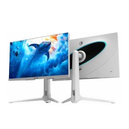 شاشة ألعاب سيدس آر إس دولفين 27 بوصة 4K 160Hz / FHD 320Hz بيضاء SADES RS-Dolphin SA-F01U27 27" Dual Mode 4K 160Hz / FHD 320Hz IPS Gaming Monitor - White