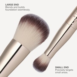 فرشاة أنستازيا بيفرلي هيلز المزدوجة للفاونديشن والوجه Beverly Hills Impeccable Foundation & Face Brush
