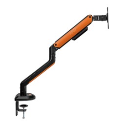 ذراع شاشة احترافي RGB مفرد APEP SA-MA02 حتى 32 بوصة APEP SA-MA02 RGB Single Monitor Arm for Up to 32" Monitors