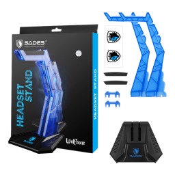 ستاند تعليق سماعة رأس الألعاب سيدس وولف بون SADES WolfBone Gaming Headset Stand
