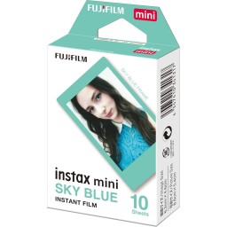 فوجي فيلم إنستاكس ميني سكاي بلو (10 أوراق) Fujifilm instax mini SKY BLUE (10 sheets)