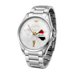 ساعة فيرو رجالية نسخة منتخب العراق كأس العالم (عدد محدود) Men's ferro iraq wc26 (limited edition watch)