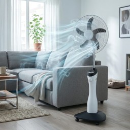 مروحة شحن عمودية متطورة بحجم كبير 18 انش Vertical charging fan