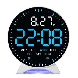 ساعة رقمية ذكية RGB متعددة الوظائف RGB Smart Digital Alarm Clock